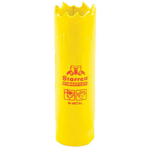 Bi-Metal Holesaw - 3/4", 3/4", 2" Depth of Cut, Bi-Metal