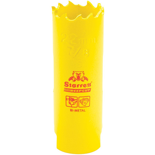 Bi-Metal Holesaw - 7/8", 7/8", 2" Depth of Cut, Bi-Metal