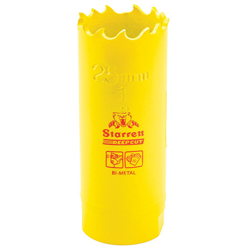 Bi-Metal Holesaw - 1", 1", 2" Depth of Cut, Bi-Metal