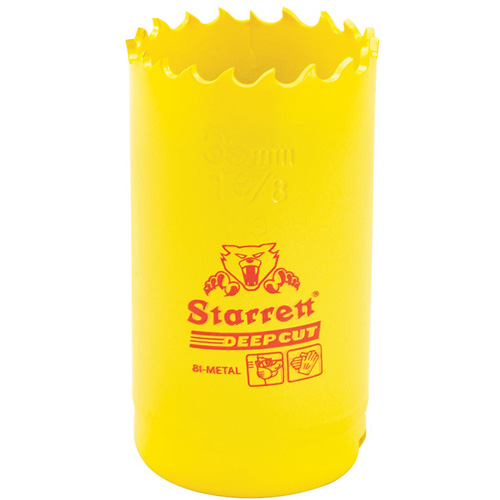 Bi-Metal Holesaw - 1-3/8", 1-3/8", 2" Depth of Cut, Bi-Metal