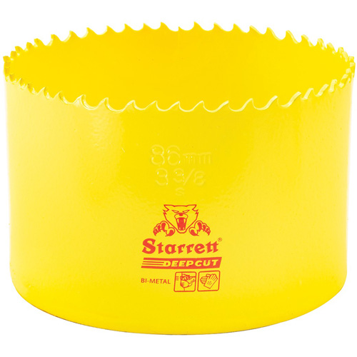 Bi-Metal Holesaw - 3-3/8", 3-3/8", 2" Depth of Cut, Bi-Metal