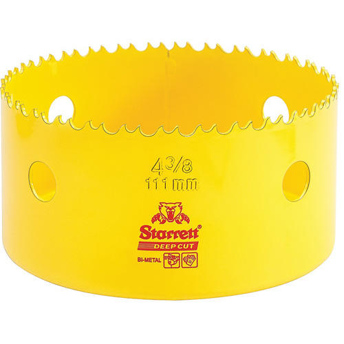 Bi-Metal Holesaw - 4-3/8", 4-3/8", 2" Depth of Cut, Bi-Metal