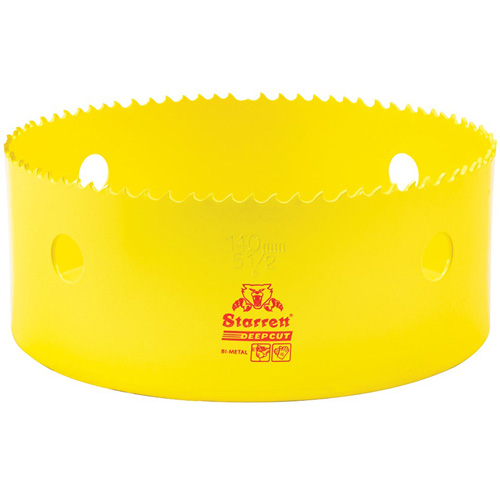 Bi-Metal Holesaw - 5-1/2", 5-1/2", 2" Depth of Cut, Bi-Metal