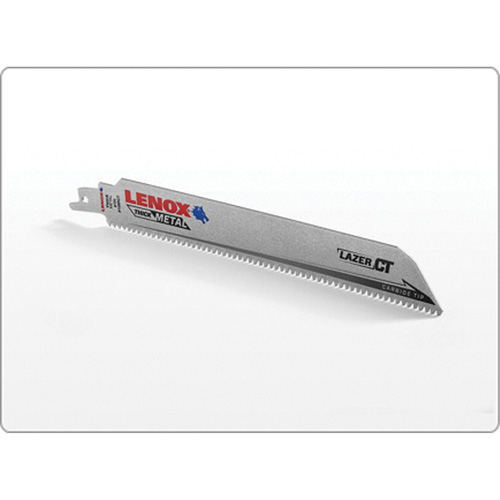 Lazer CT™ Reciprocating Saw Blade, Carbide, 8 TPI, 9" L x 1" W