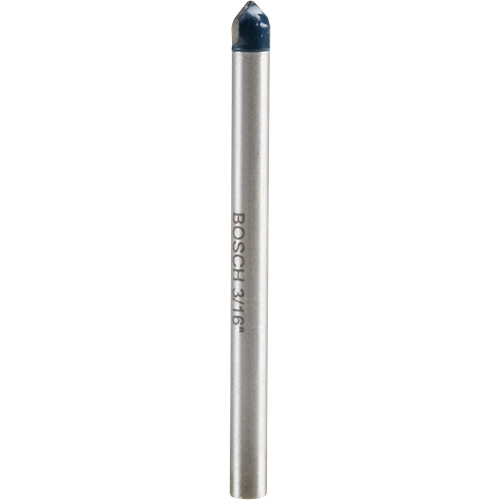Glass and Tile Bit, Carbide, 4" Flute