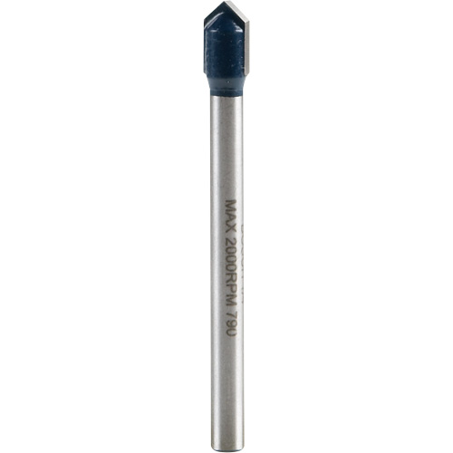 Glass and Tile Bit, Carbide, 4" Flute
