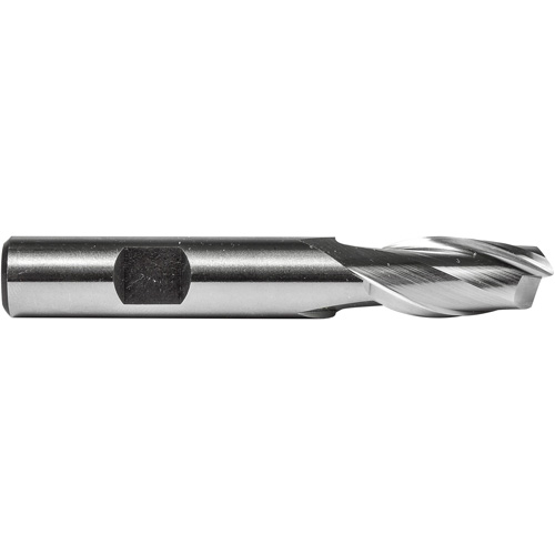 C601 End Mill, 5/8" Dia., 2 Flutes, High Speed Steel