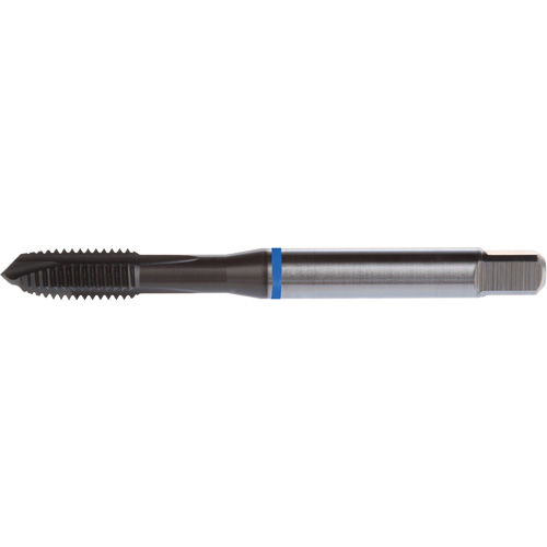 Blue Shark Spiral Point Tap, High Speed Cobalt, 10-32 Thread, 2.756" L