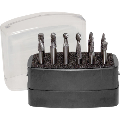 Double Cut Rotary Burr Set, 12 Pieces