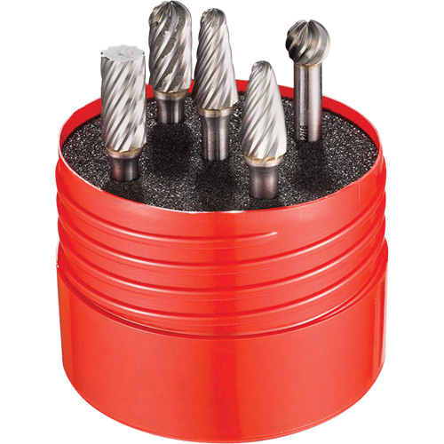 VA Cut Rotary Burr Set, 5 Pieces