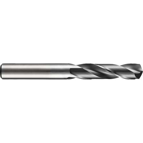 Force-X Short Drill Bit, 1/4", Carbide, 34 mm Flute, 140° Point
