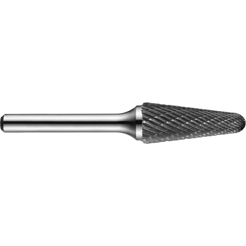 Double-Cut Rotary Burr, SL-50, 5/8" Dia., 1/4" Shank, 1-3/16" Depth of Cut