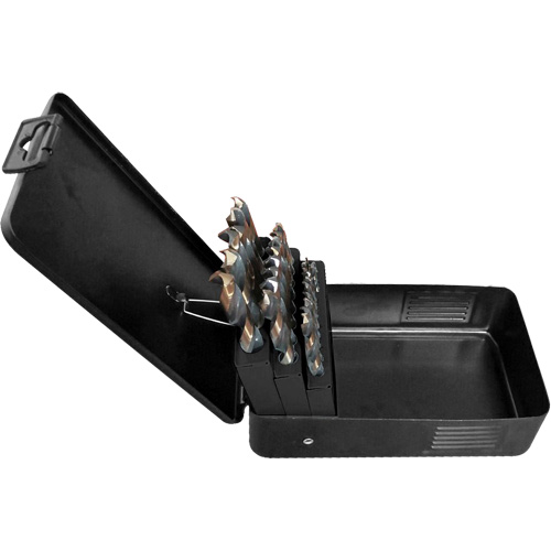 Jobber Length Drill Bit Set, 29 Pieces, High Speed Steel