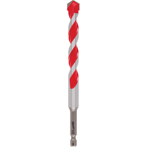Shockwave™ Hammer Drill Bit, 1/2", Hex Shank, Carbide