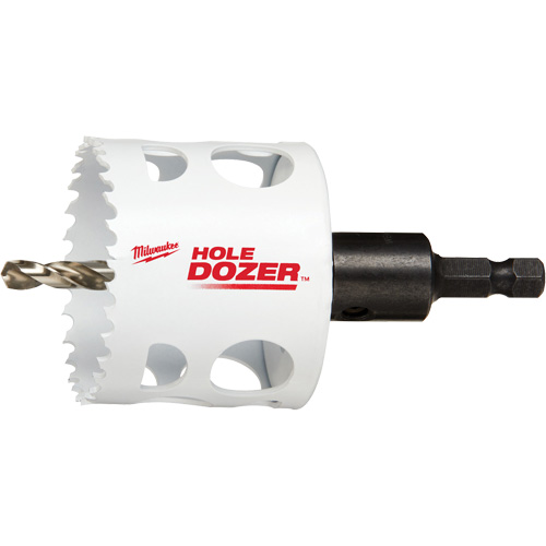 Hole Dozer™ Hole Saw, 2-1/4", 1-5/8" Depth of Cut, Bi-Metal
