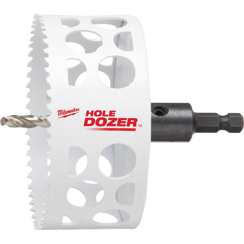 Hole Dozer™ Hole Saw, 4", 1-5/8" Depth of Cut, Bi-Metal