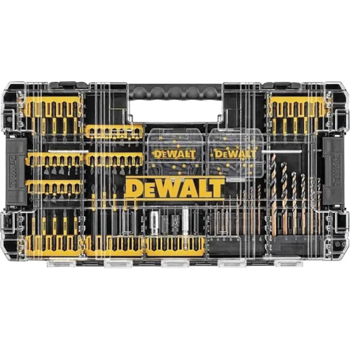 FlexTorq® Drill & Driver Bit TSTAK® Set, 100 Pcs., Hex/Phillips/Slotted/Square/Torx®