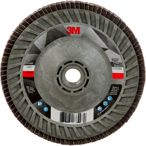 769F Quick Change Flap Disc, 5" x 5/8"-11, Type 29, 120+ Grit, Ceramic