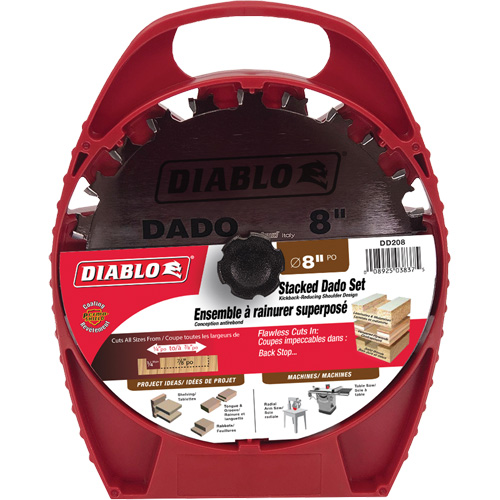 Carbide Stacked Dado Saw Blade Set