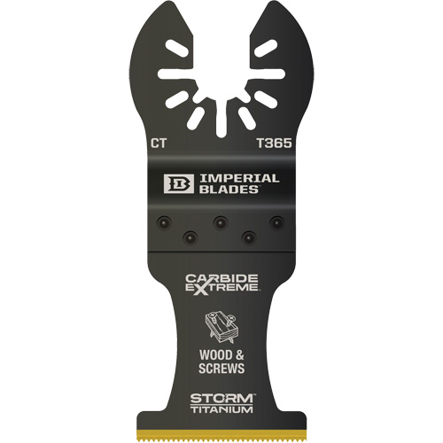 One Fit™ Carbide Extreme Storm™ Titanium Multi-Material Blade