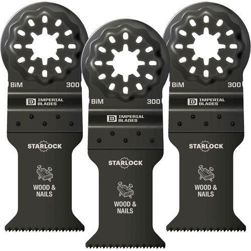 Starlock™ 1-3/8" Standard Wood & Nails Blades