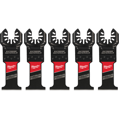Nitrus Carbide™ Extreme Materials Universal Fit Open-Lok™ Oscillating Multi-Tool Blades