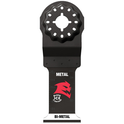 Steel Demon™ 1-1/4" Starlock Bi-Metal Oscillating Blade for Metal