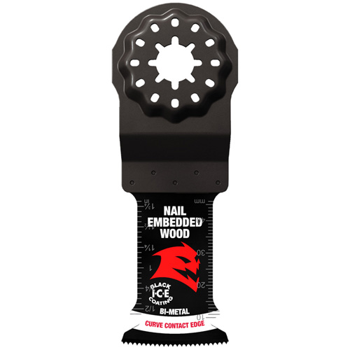 Demo Demon™ 1-1/4" Starlock Bi-Metal Oscillating Blade for Nail-Embedded Wood