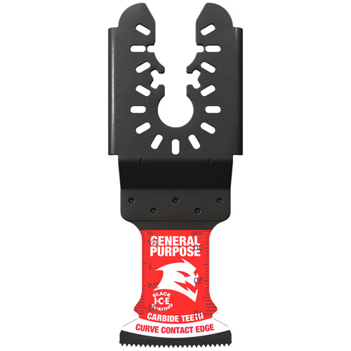 AMPED™ Demo Demon™ 1-1/4" Universal Fit Carbide Teeth Oscillating Blade for General Purpose Cuts