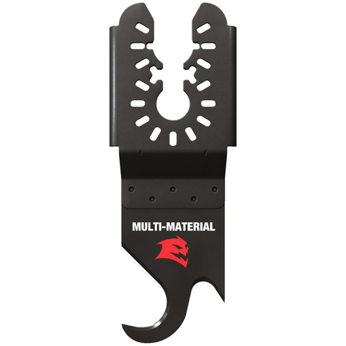 Universal Fit High Carbon Steel 1-1/4" Oscillating Hook Knife