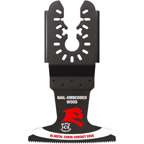 Demo Demon™ 2-1/2" Universal Fit Bi-Metal Oscillating Blades for Nail-Embedded Wood