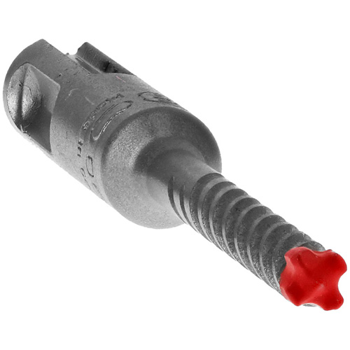 Rebar Demon™ 4-Cutter Full Carbide Head Hammer Drill Bits, 1/4", SDS-Plus Shank, Carbide
