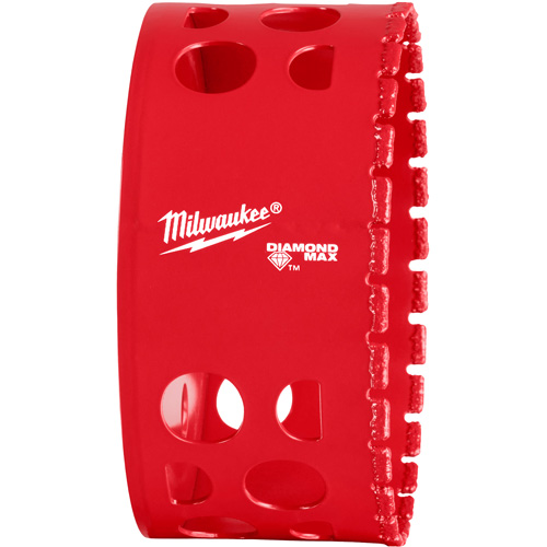 Diamond Max™ Hole Saw Bit, 3-5/8", 1-1/2" Depth of Cut, Diamond