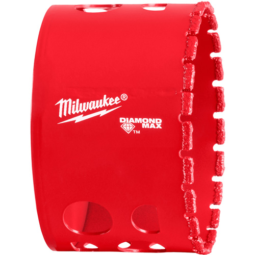 Diamond Max™ Hole Saw Bit, 2-3/4", 1-1/2" Depth of Cut, Diamond