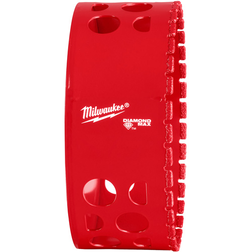 Diamond Max™ Hole Saw Bit, 4-1/4", 1-1/2" Depth of Cut, Diamond