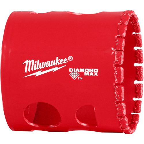 Diamond Max™ Hole Saw Bit, 1-3/4", 1-1/2" Depth of Cut, Diamond