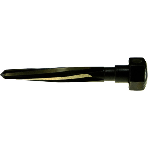 CLE-LINE 2618 G&B Construction Car Reamer with Hex Shank, 3/4", Spiral Flute, High Speed Steel, Straight Shank