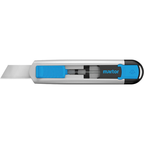 SECUNORM 540 Retractable Knife with Styropor Blade No. 17940, 36 mm, Stainless Steel, Heavy-Duty, Aluminum Handle