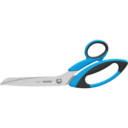 SECUPLUS 568 Stainless Steel Safety Scissors, 12-99/100", Rings Handle