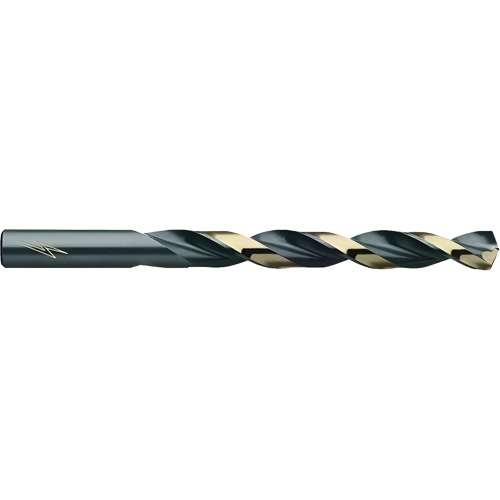 Thunderbit® T3HD Black & Bronze Jobber Drill Bit, High Speed Steel, Q, 4-3/4" L, 3-7/16" Flute, 135° Point Angle