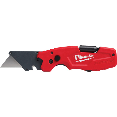 FASTBACK™ 6-in-1 Folding Utility Knife, 8-3/4" L, 6 Functions, 1 lbs.