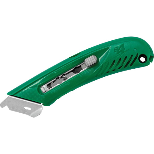 S4R™ Guarded Safety Knife, Right-Handed, Carbon Steel, Plastic Handle