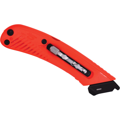 S5L™ Guarded 3-in-1 Safety Knife, Left-Handed, Carbon Steel, Plastic Handle