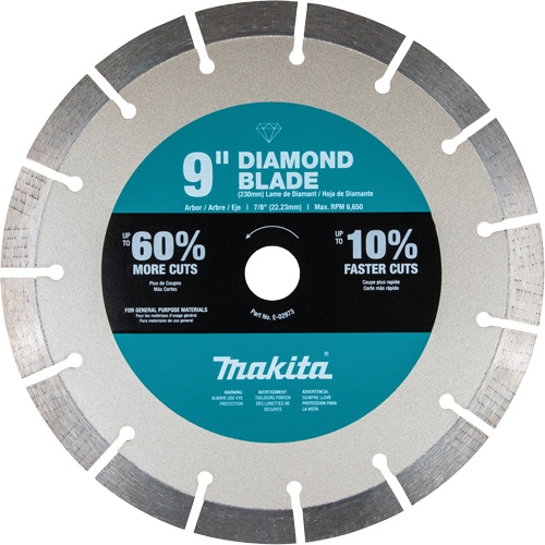 Ultra-Premium Plus Diamond Blade, Segmented, General Purpose