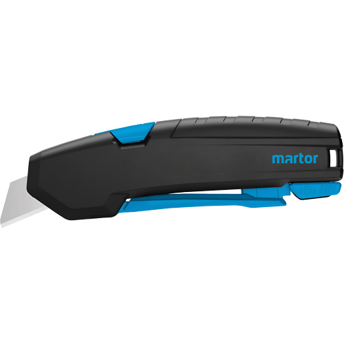SECUPRO 425 Safety Knife with Rounded-Tip Trapezoid Blade, 21 mm, Plastic Handle