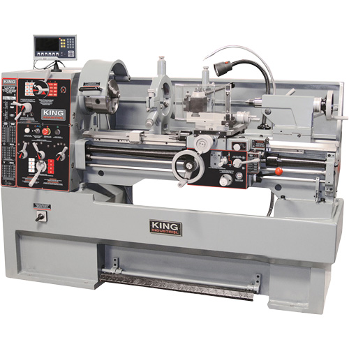 Metal Lathe/Taper Attachment with Digital Readout, 76-3/8" L x 33-1/2" W x 51-1/4" H