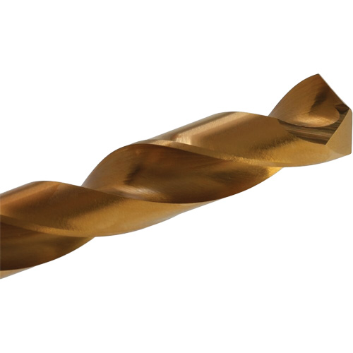 150ASP-TN Heavy-Duty Jobber Length Drill, High Speed Steel, G, 4-1/8" L, 2-7/8" Flute, 135° Point Angle
