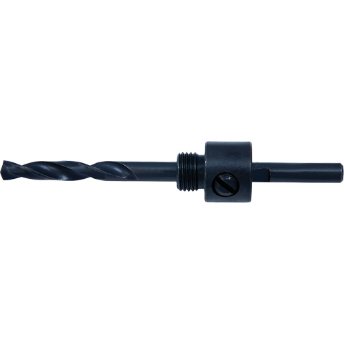 Round Shank Hole Saw Mandrel, 9/16" - 1-3/16", 1/4" Shank
