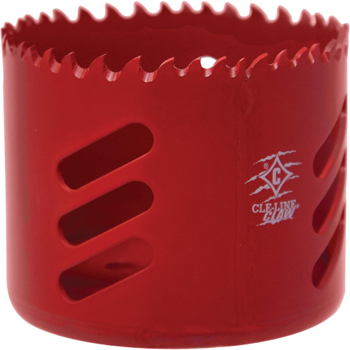 Fleam Ground Hole Saw, 1-1/8", 1-7/8" Depth of Cut, Bi-Metal