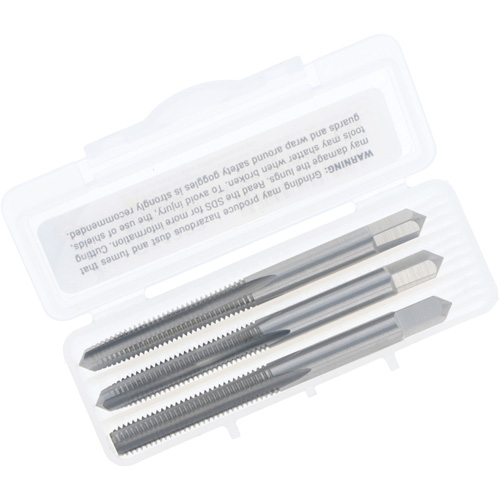 #8-36 UNF Straight Flute Hand Tap Set, 3 pcs.